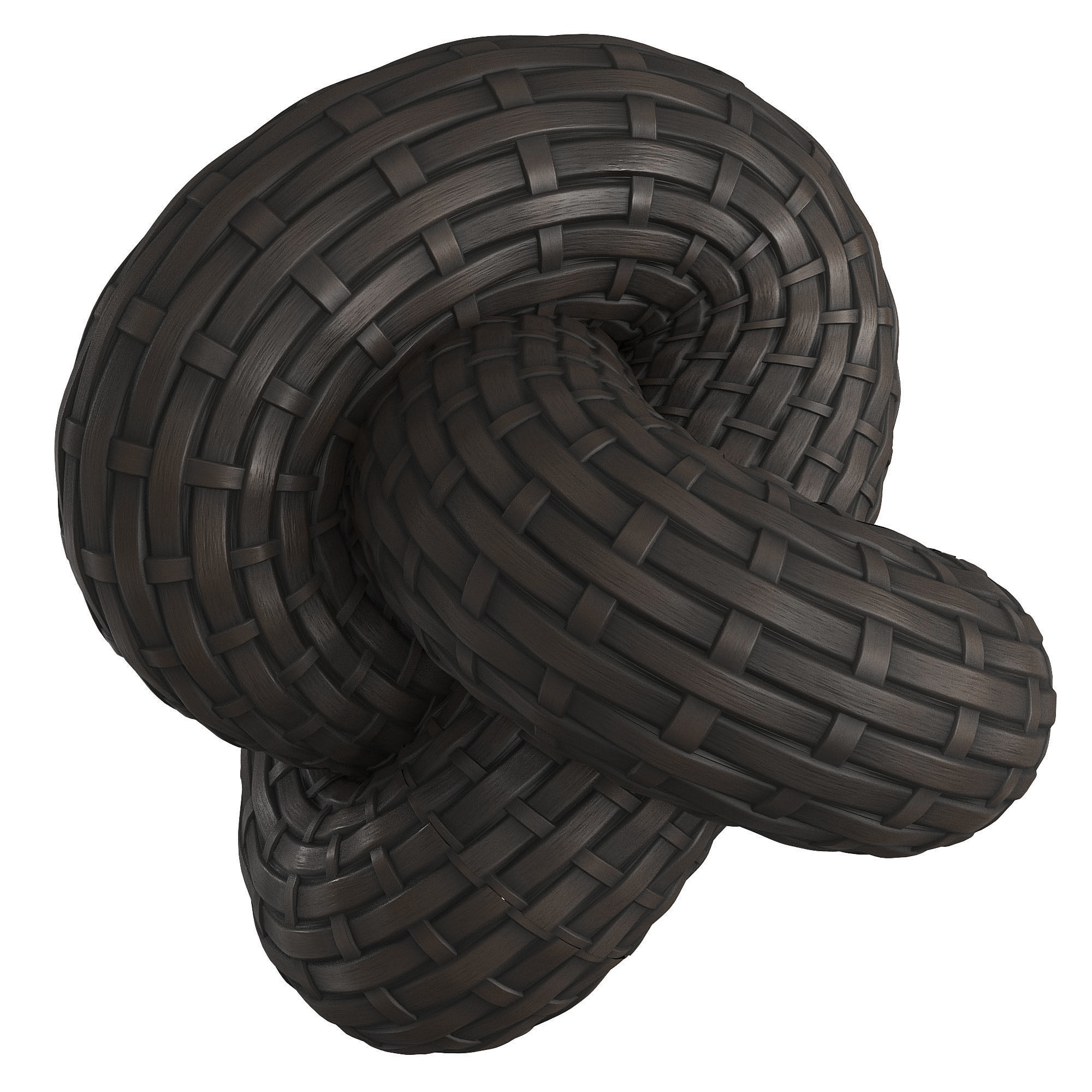 Brown Rattan Material Texture_1