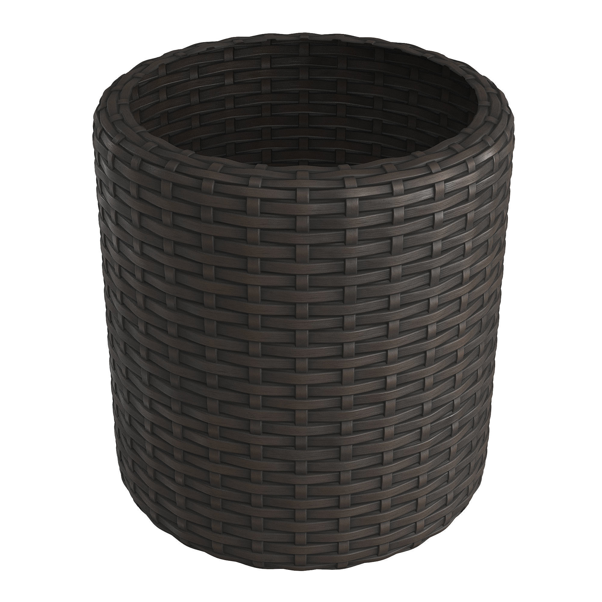 Brown Rattan Material Texture_3