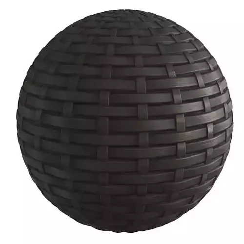 Brown Rattan Material