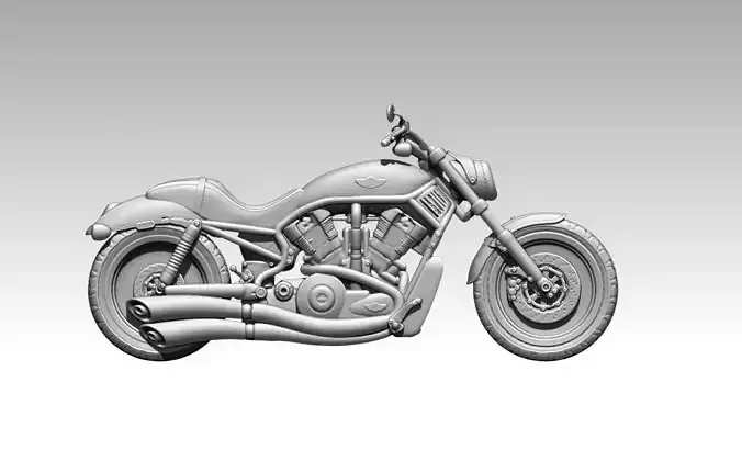 classic motorcycle relief 5