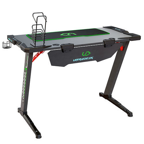 Computer gaming table Ultradesk gamingowe SPACE 3D model