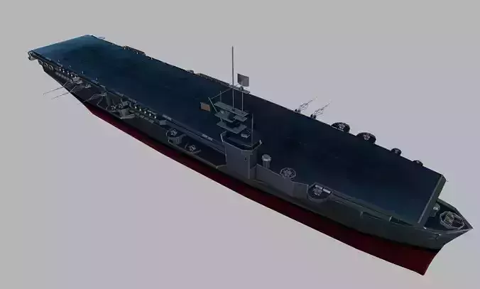 USS Sangamon Aircraft Carrier