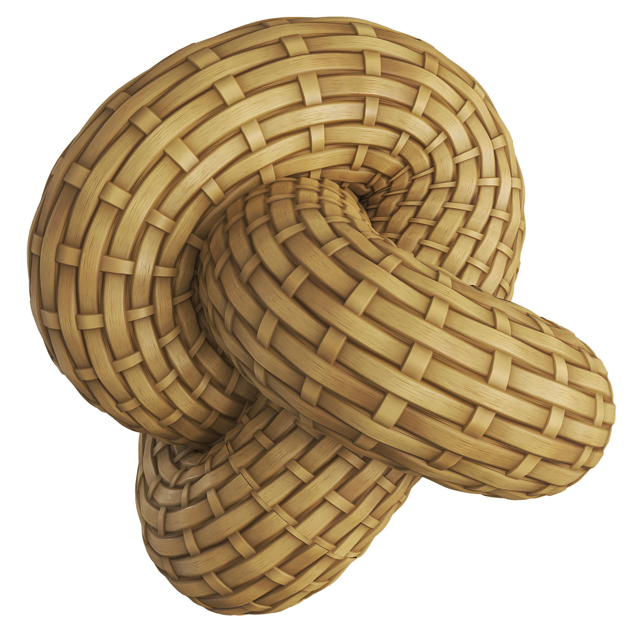 Gold Rattan Material Texture_1