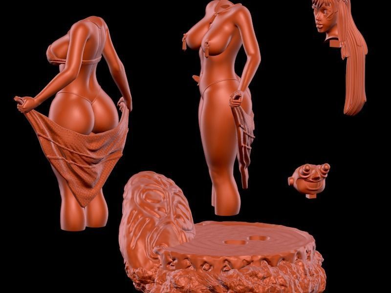 OCEAN PRINCESS  2 3D print model_2