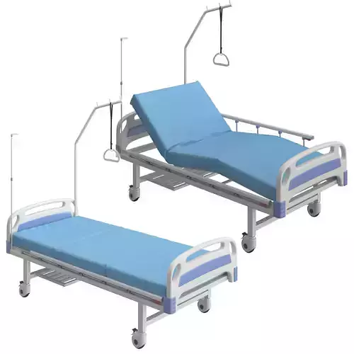 Medical Bed 3D model