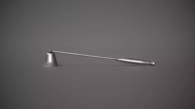 Silver Candle Snuffer - Candle Douter - Candle Extinguisher