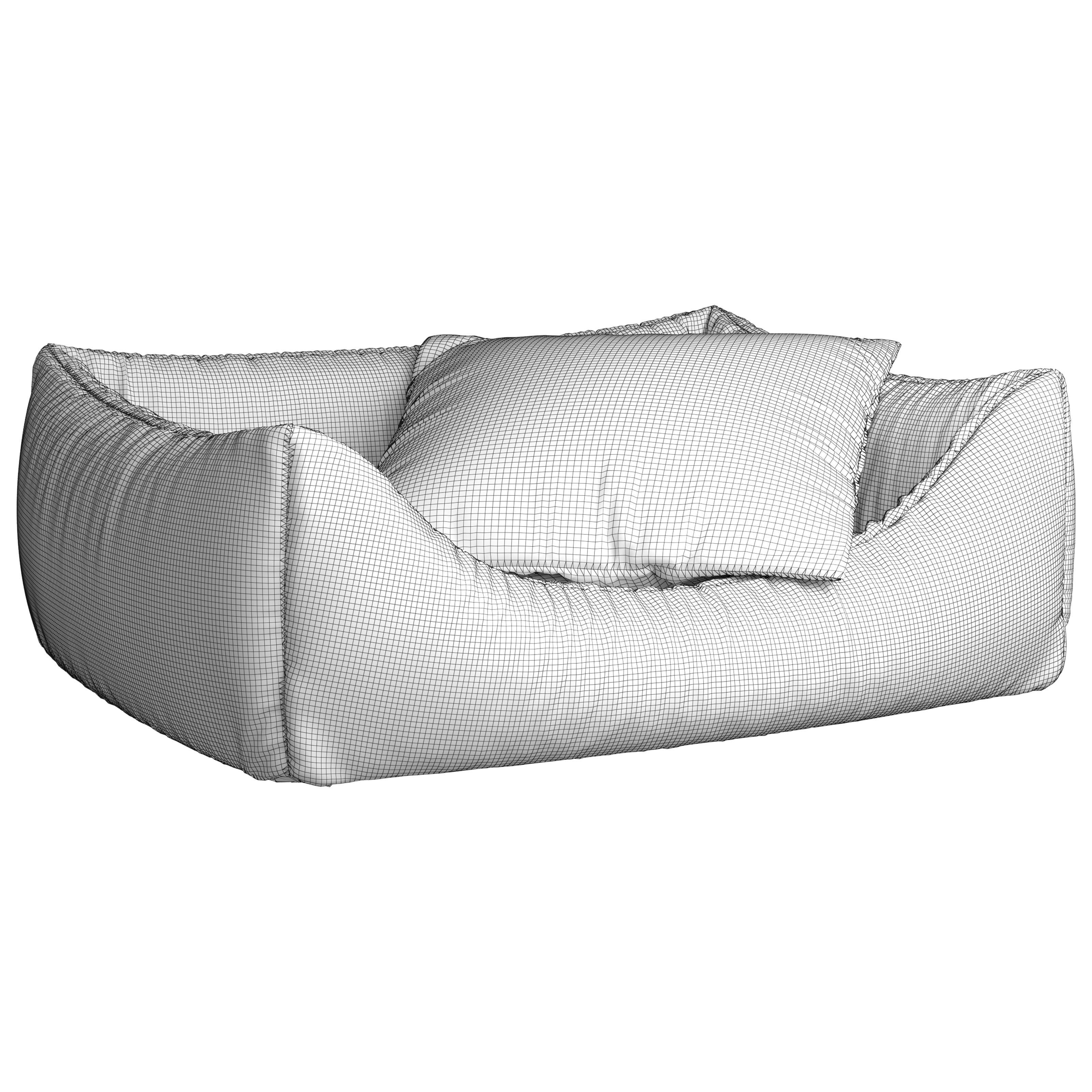 Pet Pillow 3D model_7