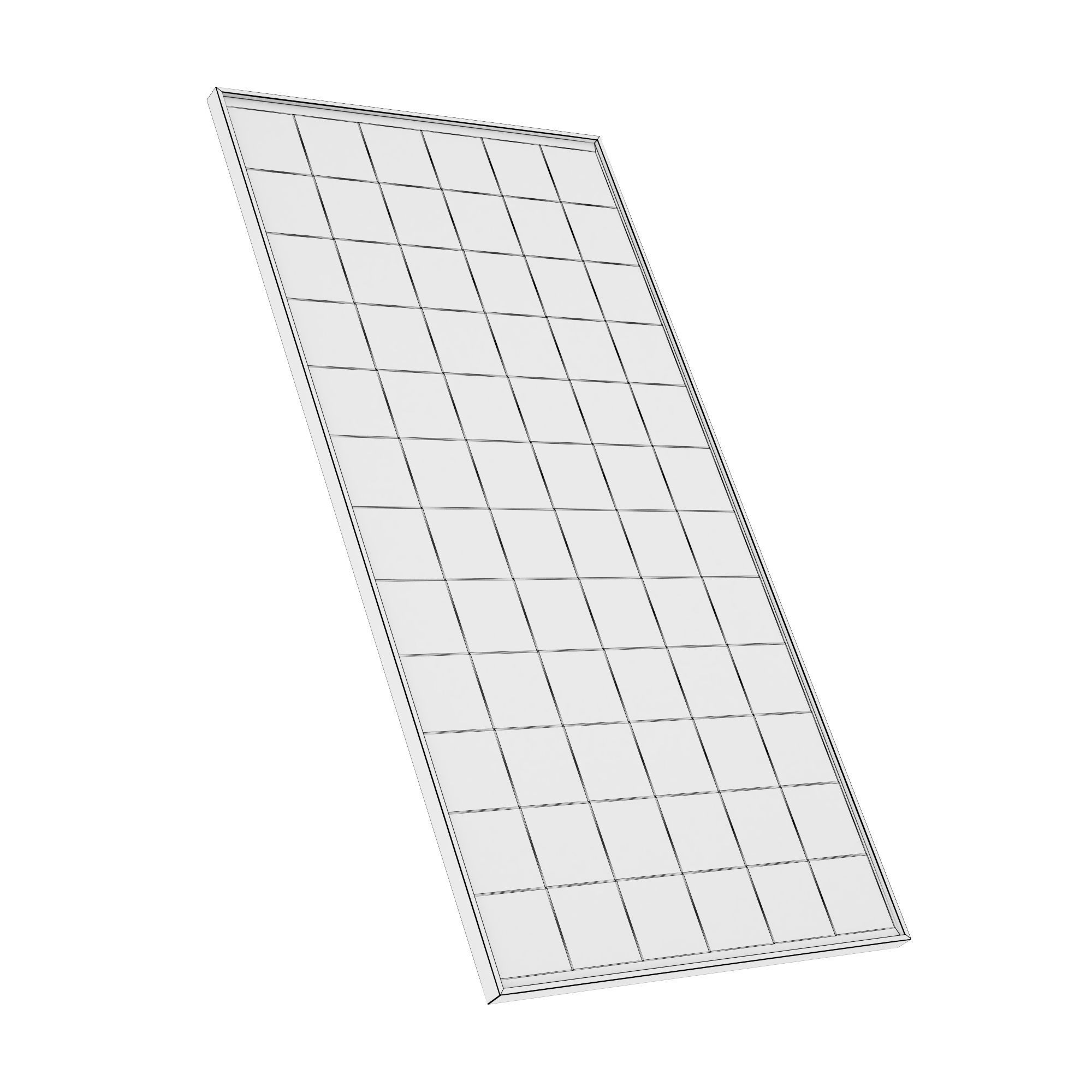 Solar Panel 3D model_2