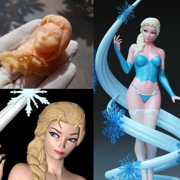 ICE PRINCESS 3D print model_1