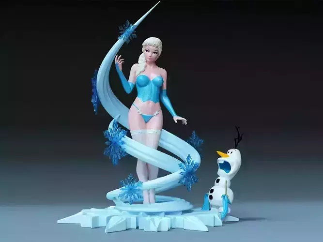 ICE PRINCESS 3D print model