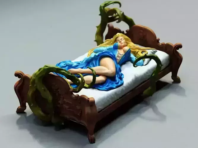 SLEEPING BEAUTY 3D print model