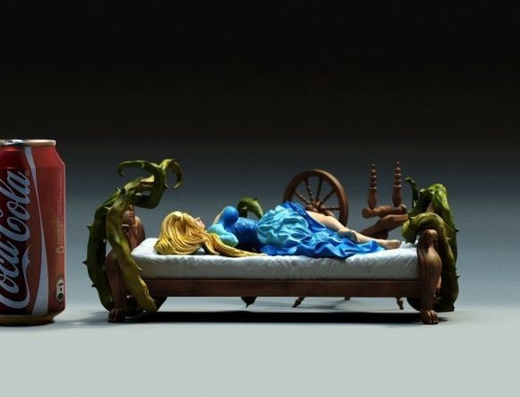 SLEEPING BEAUTY 3D print model_2