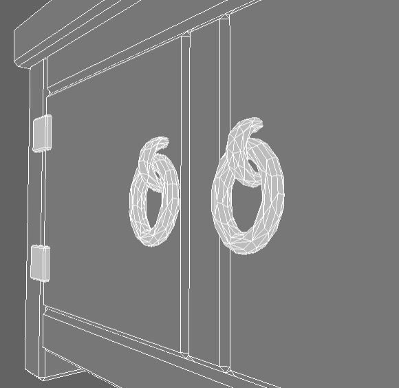 Chest Of Drawers Low-poly 3D model_10