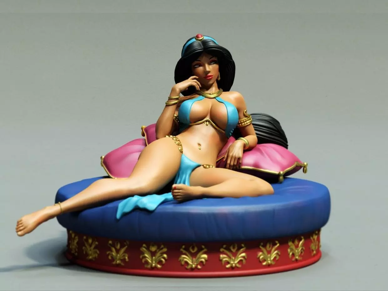 ARABIAN PRINCESS 3D print model_0