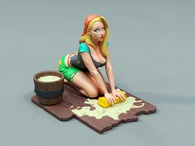 CINDERELLA MAID 3D print model