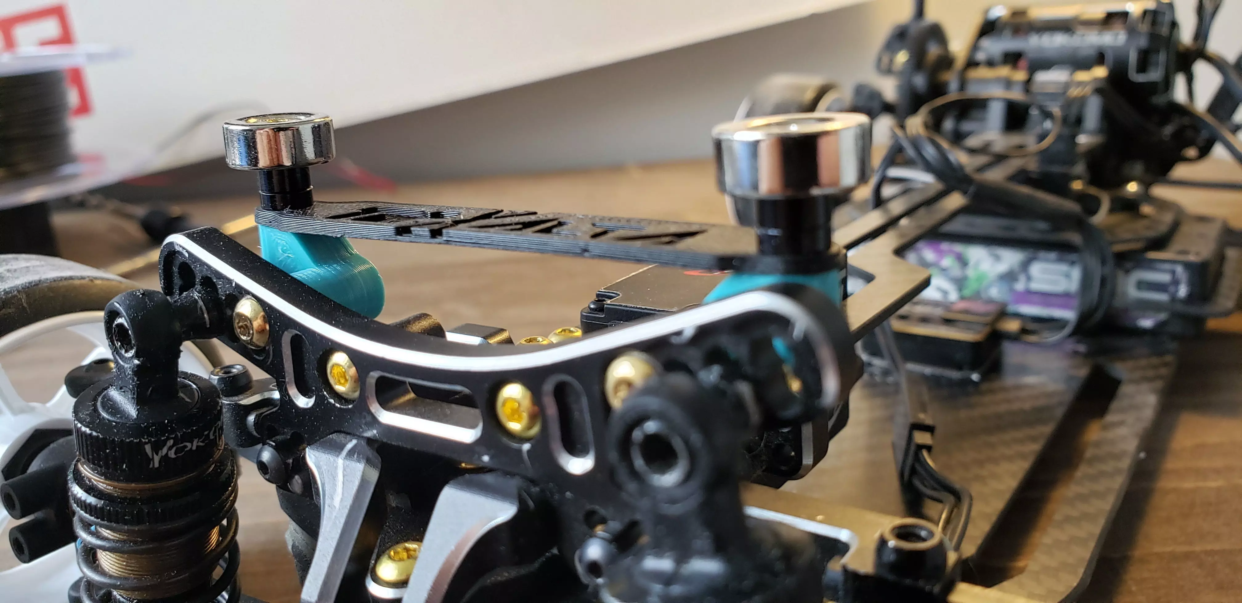 Yokomo Yd2 Front Magnet mount Free 3D print model