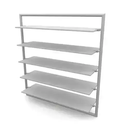 White Shelving Unit