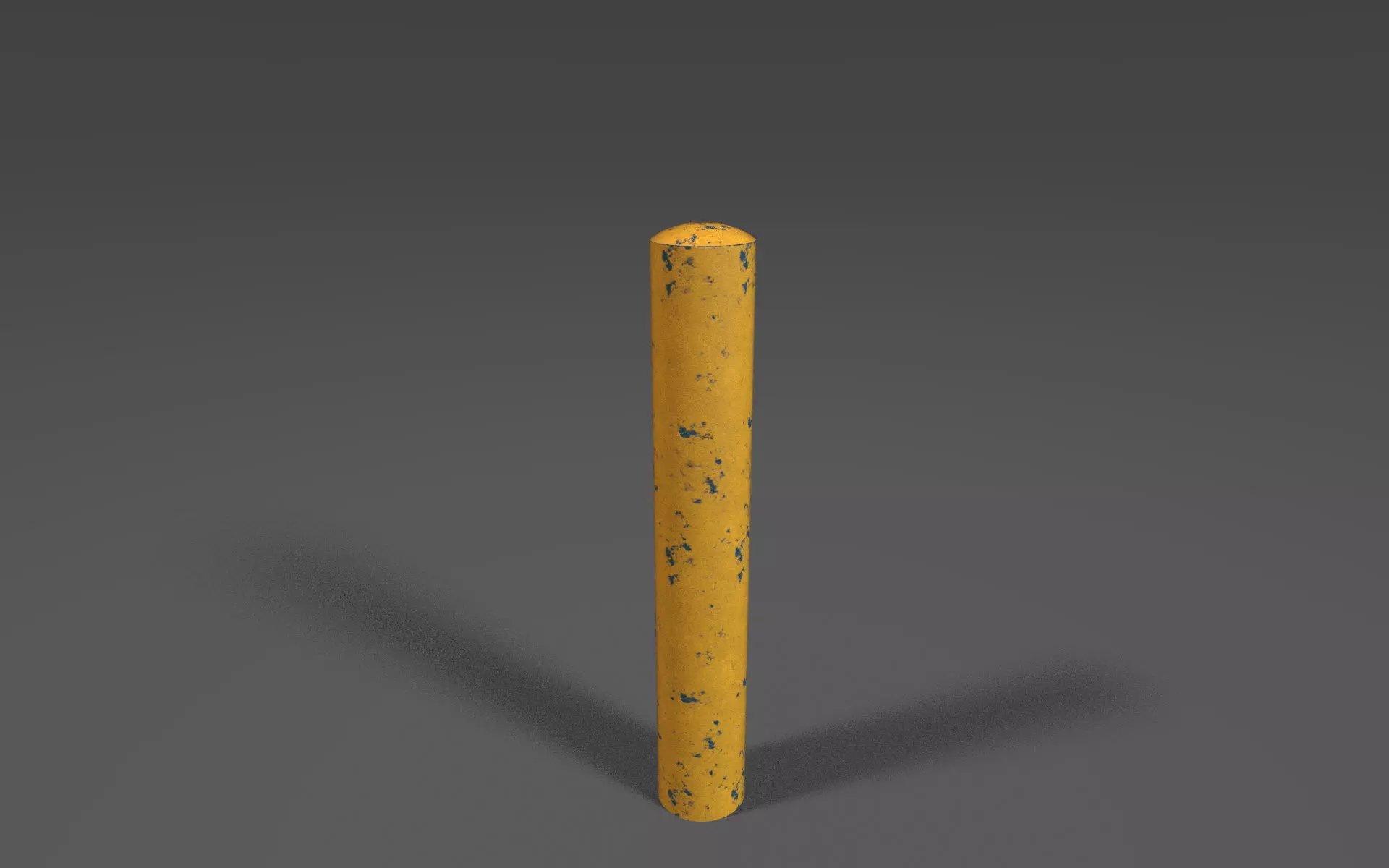 Industrial Road Delineator Free low-poly 3D model