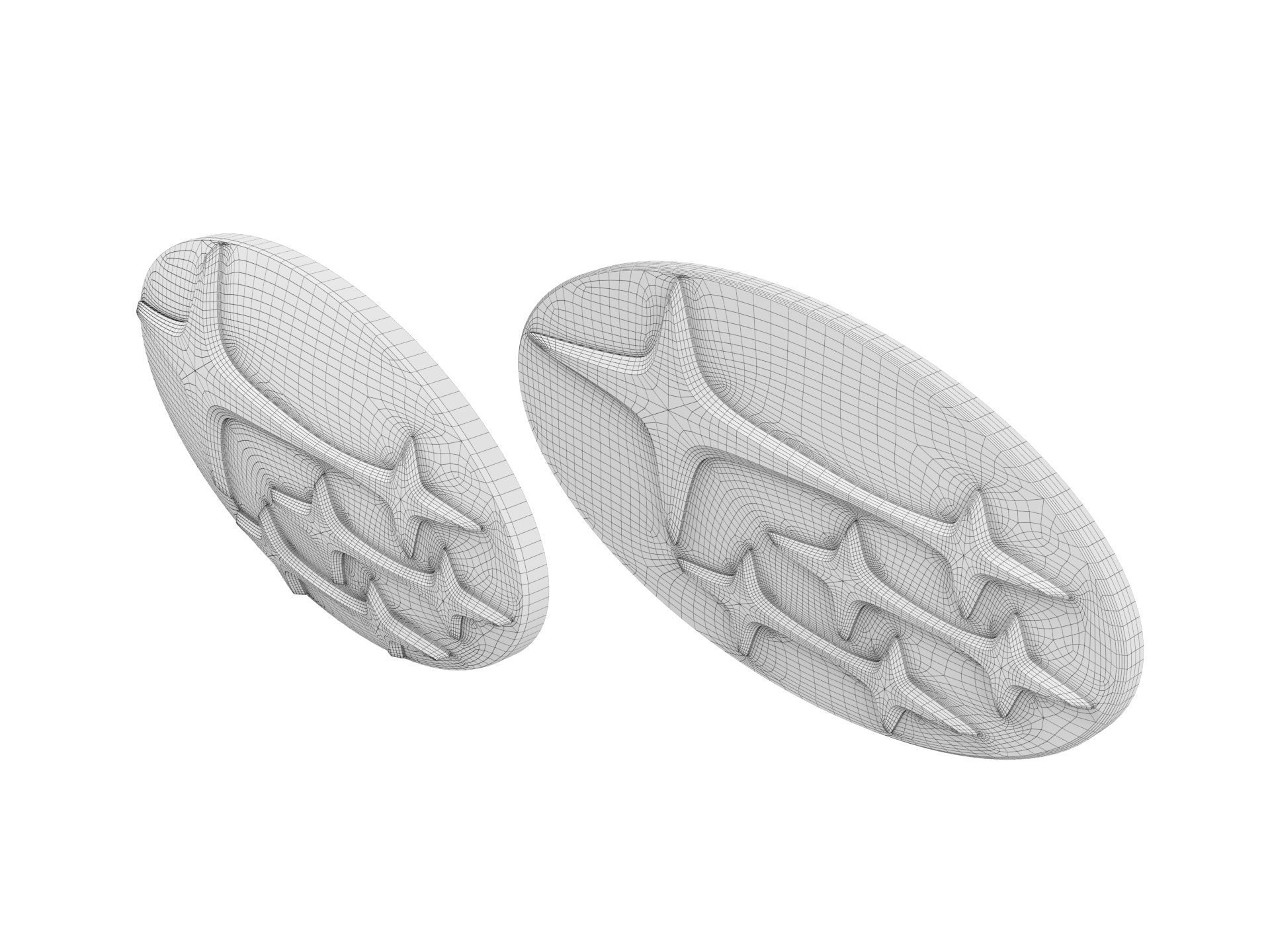 Subaru Logo 3D print model_6