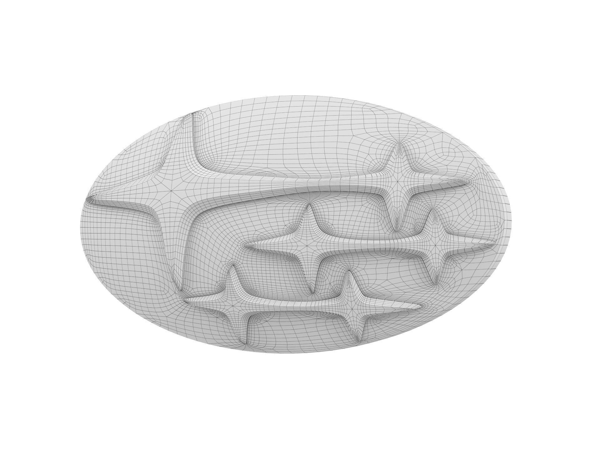 Subaru Logo 3D print model_3