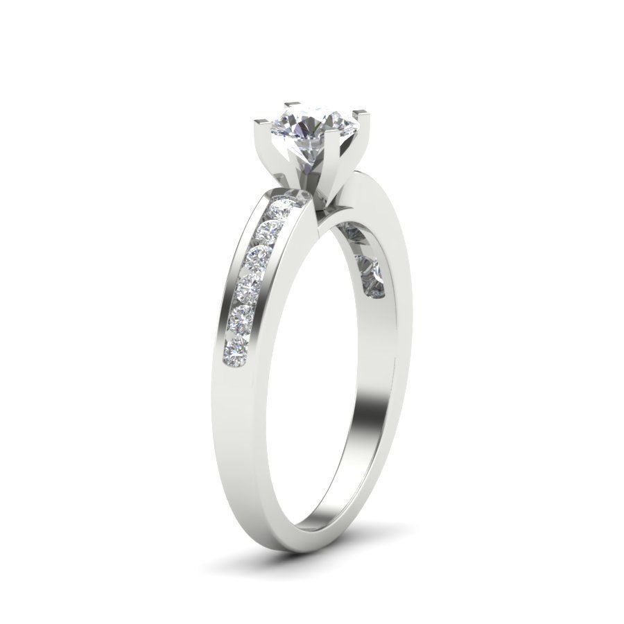 solitaire Engagement Rings 3dm stl render detail 3D print model 3D print model_2