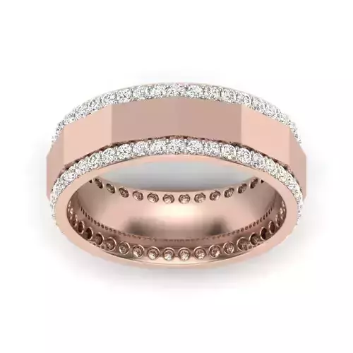 Solitaire Ring 3dm stl render detail 3D print model