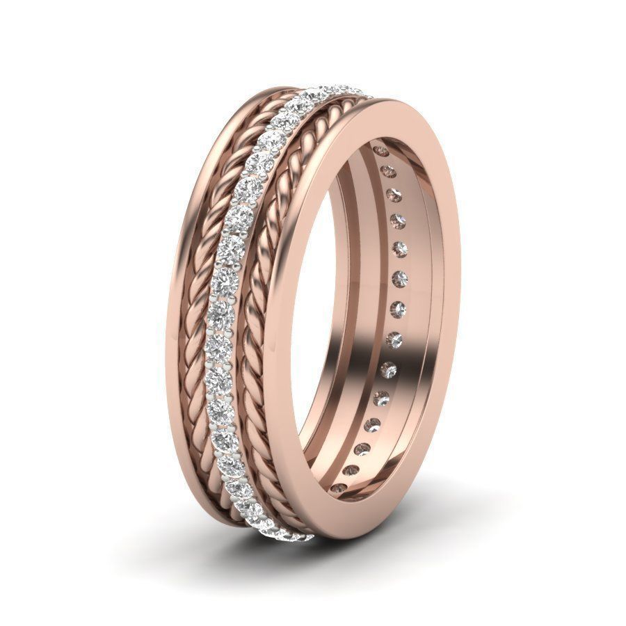 Solitaire Ring 3dm stl render detail 3D print model 3D print model_10