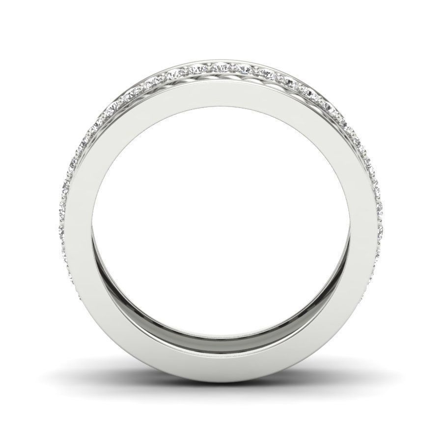 Solitaire Ring 3dm stl render detail 3D print model 3D print model_14