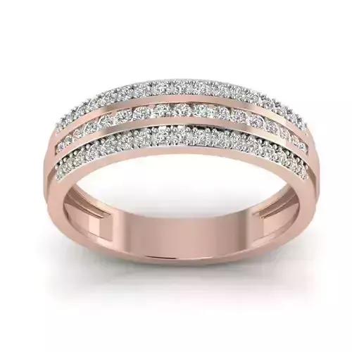 DIAMOND ANNIVERSARY RING 3dm stl render detail 3D print model 3D print model