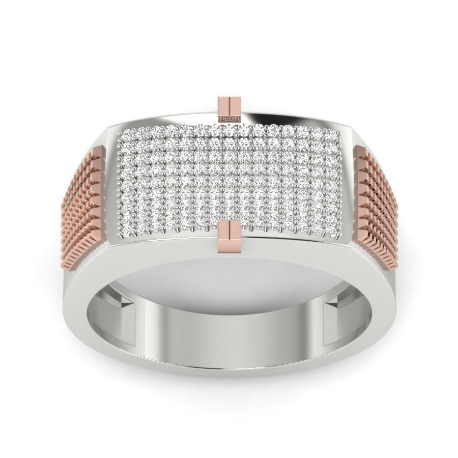 ANNIVERSARY Ring 3dm stl render detail 3D print model 3D print model_21