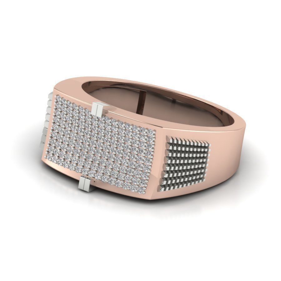 ANNIVERSARY Ring 3dm stl render detail 3D print model 3D print model_19