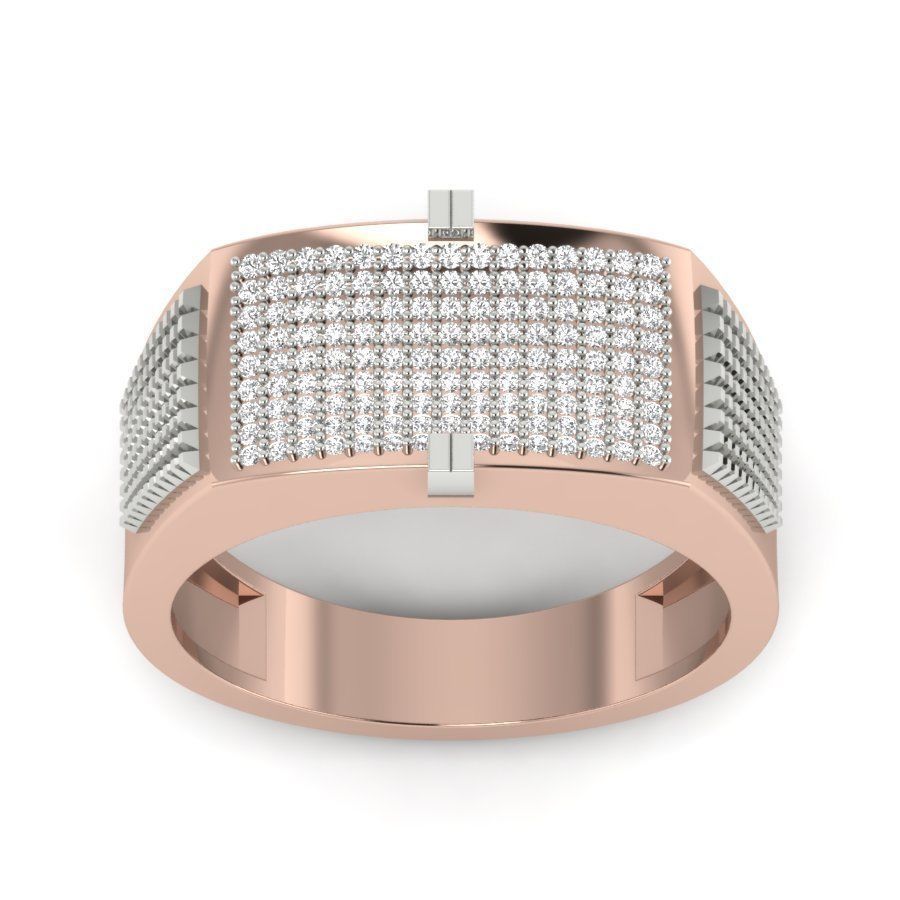 ANNIVERSARY Ring 3dm stl render detail 3D print model 3D print model_13