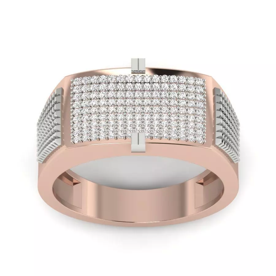 ANNIVERSARY Ring 3dm stl render detail 3D print model 3D print model_0