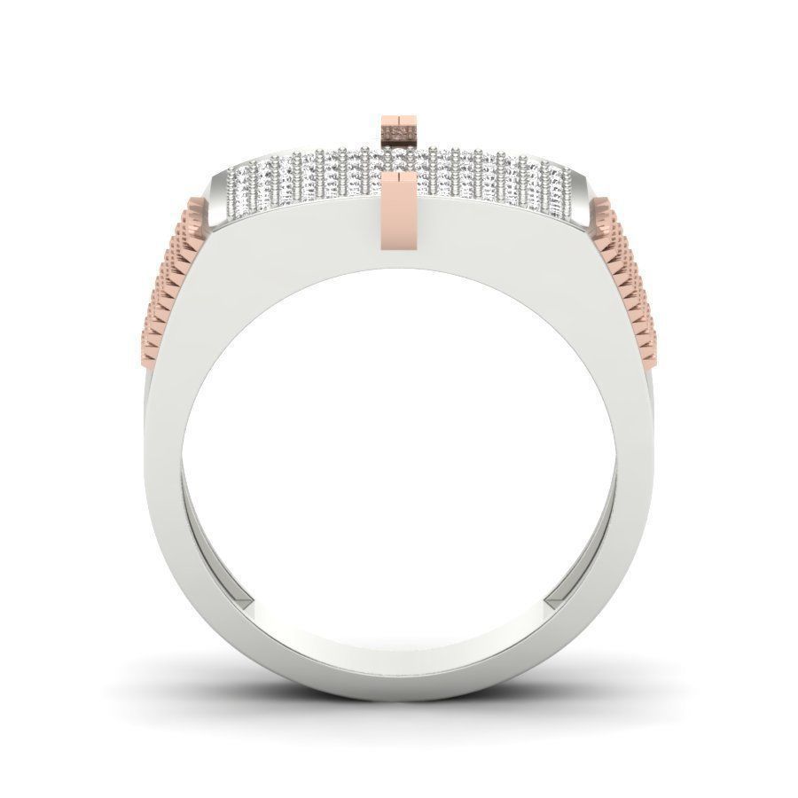 ANNIVERSARY Ring 3dm stl render detail 3D print model 3D print model_22