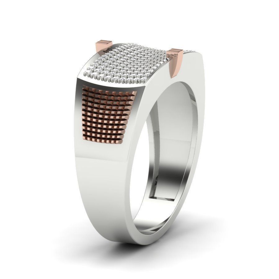 ANNIVERSARY Ring 3dm stl render detail 3D print model 3D print model_2