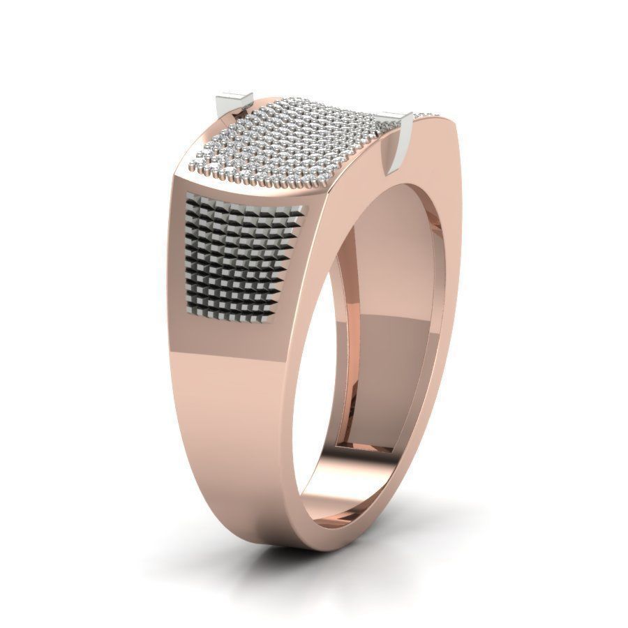 ANNIVERSARY Ring 3dm stl render detail 3D print model 3D print model_16