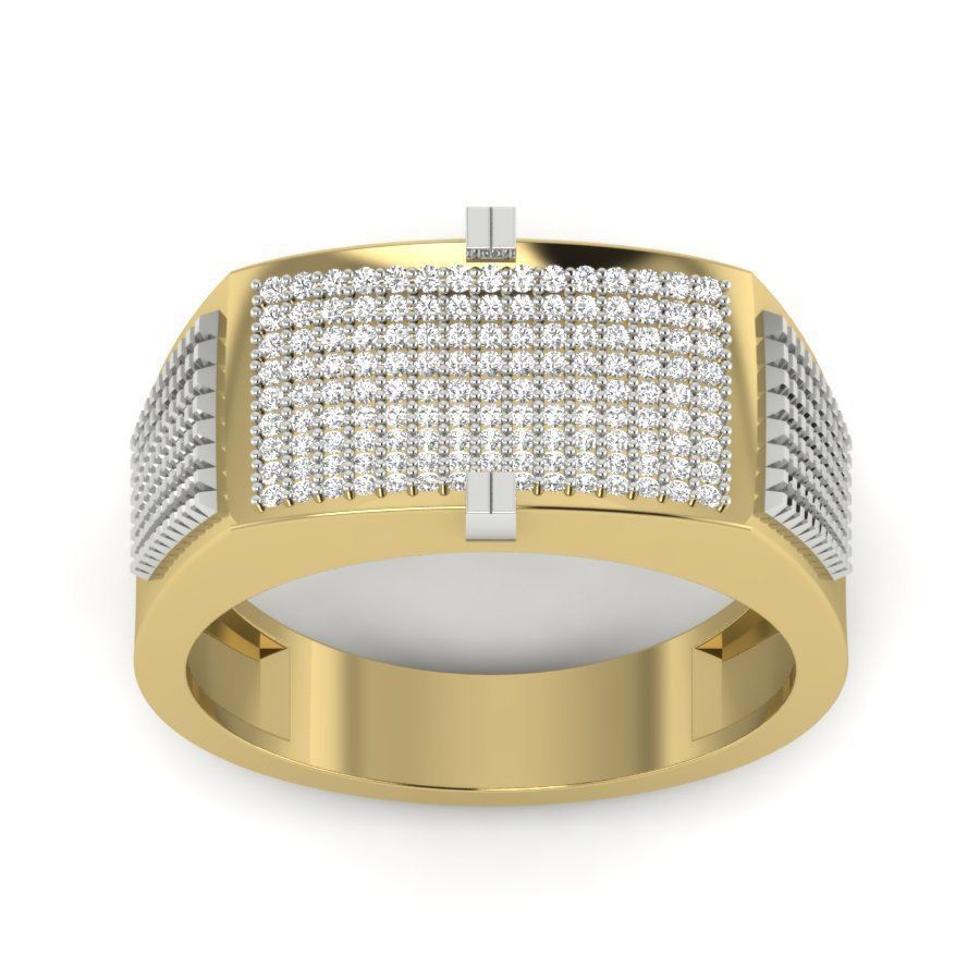 ANNIVERSARY Ring 3dm stl render detail 3D print model 3D print model_4