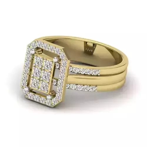 ENGAGEMENT RING 3dm stl render detail 3D print model