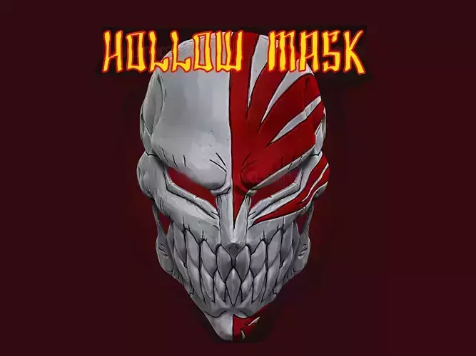 Hollow Mask - Kurosaki Ichigo Bleach Mask 