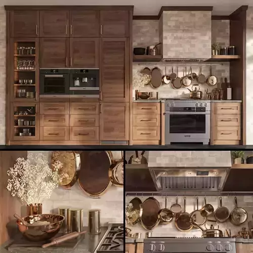 Classic kitchen set-03