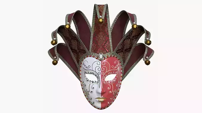 Venetian Carnival mask 02