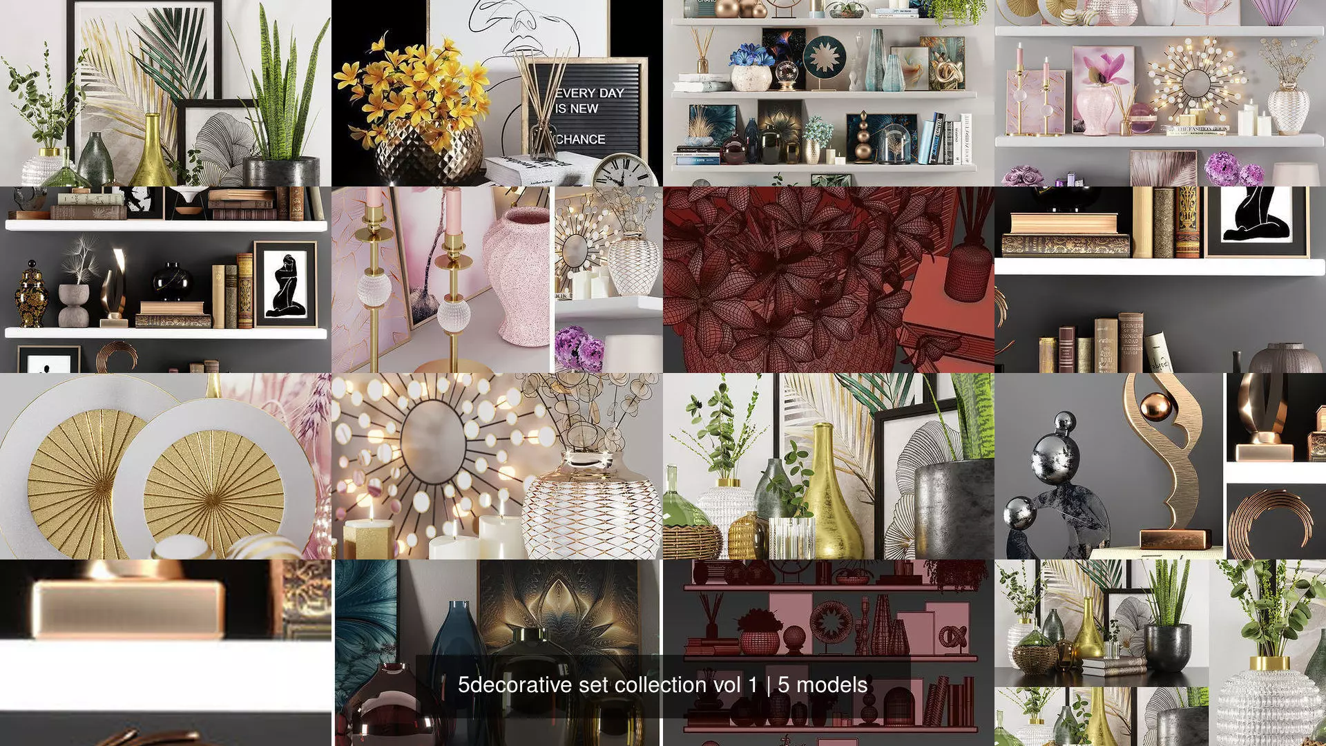 5decorative set collection vol 1 _0