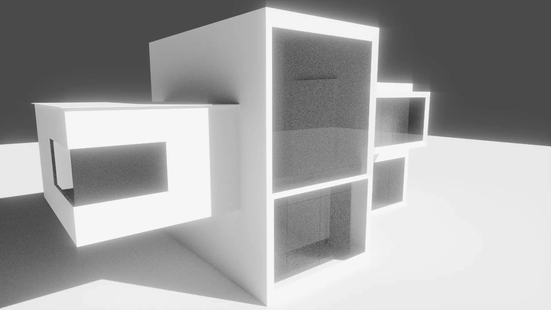 Modern house 3D model_0