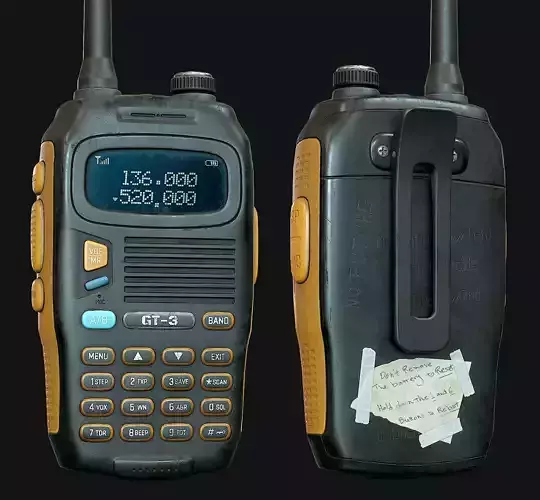 Game-Ready Radio two walkie talkies