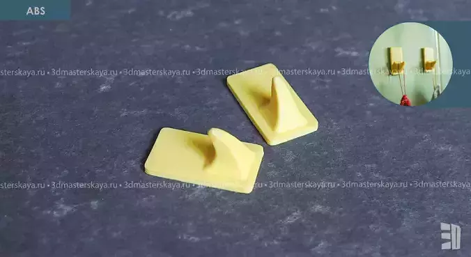 hook on the wall Free 3D print model