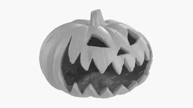 Pumpkin Head 01 3D model