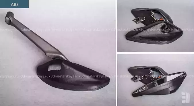 motorcycle mirror body BUGATTI 3D print model