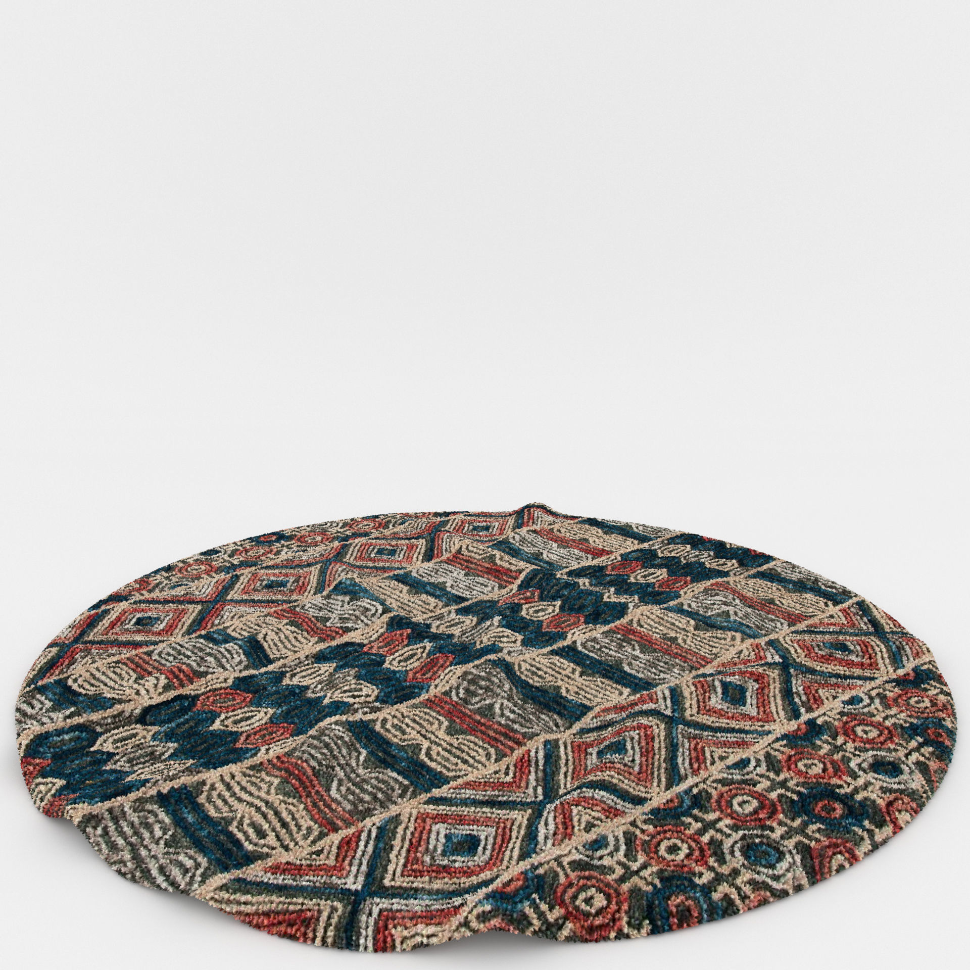 Rugs No 313 Low-poly 3D model_7