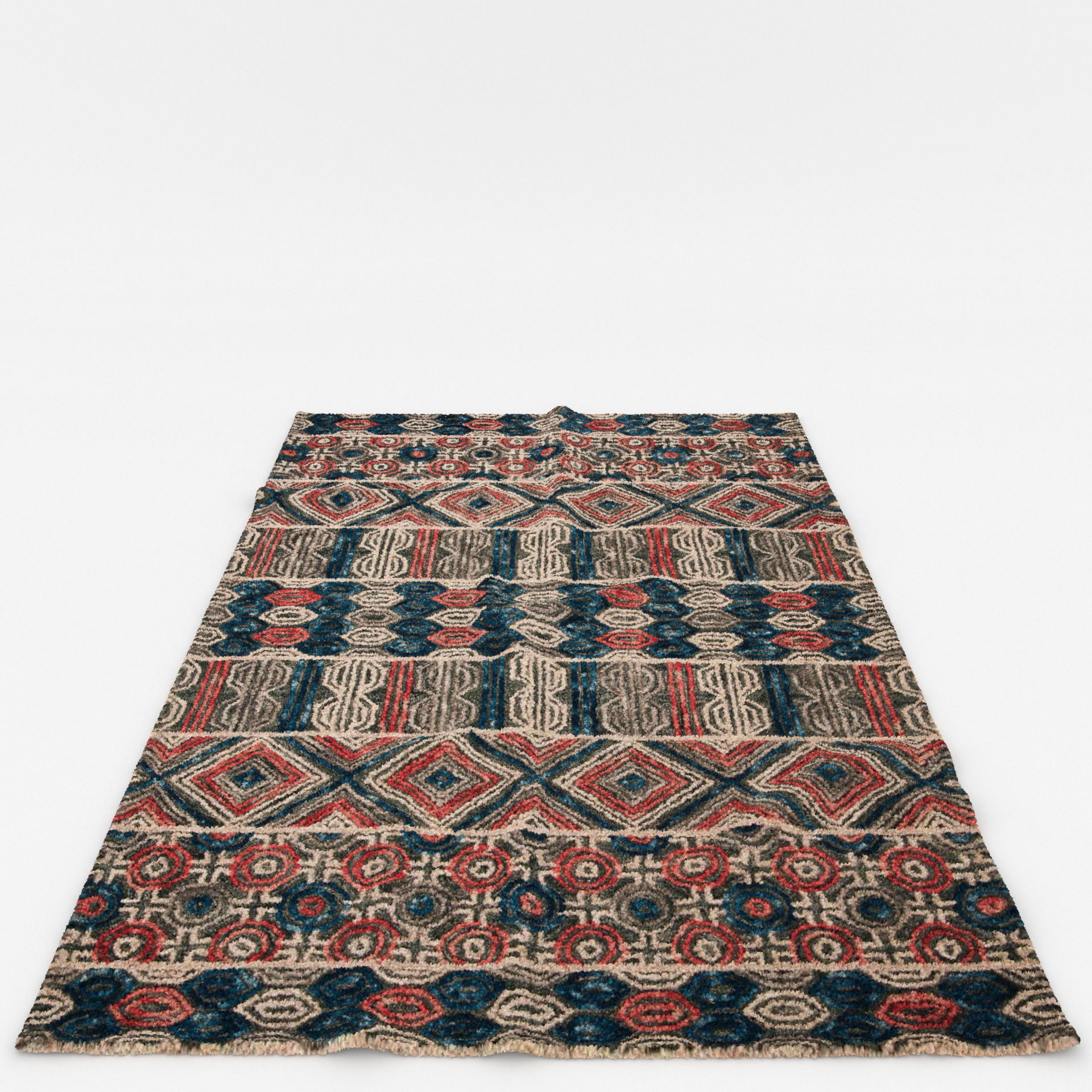 Rugs No 313 Low-poly 3D model_10