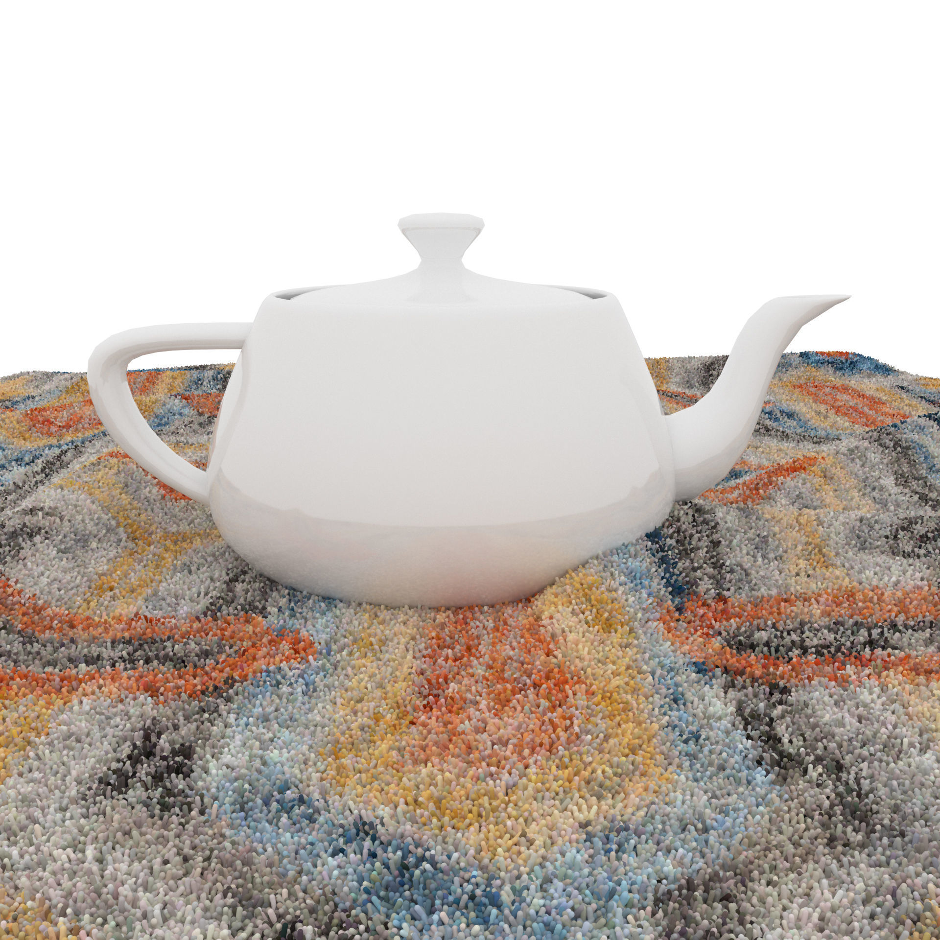 Rugs No 313 Low-poly 3D model_8